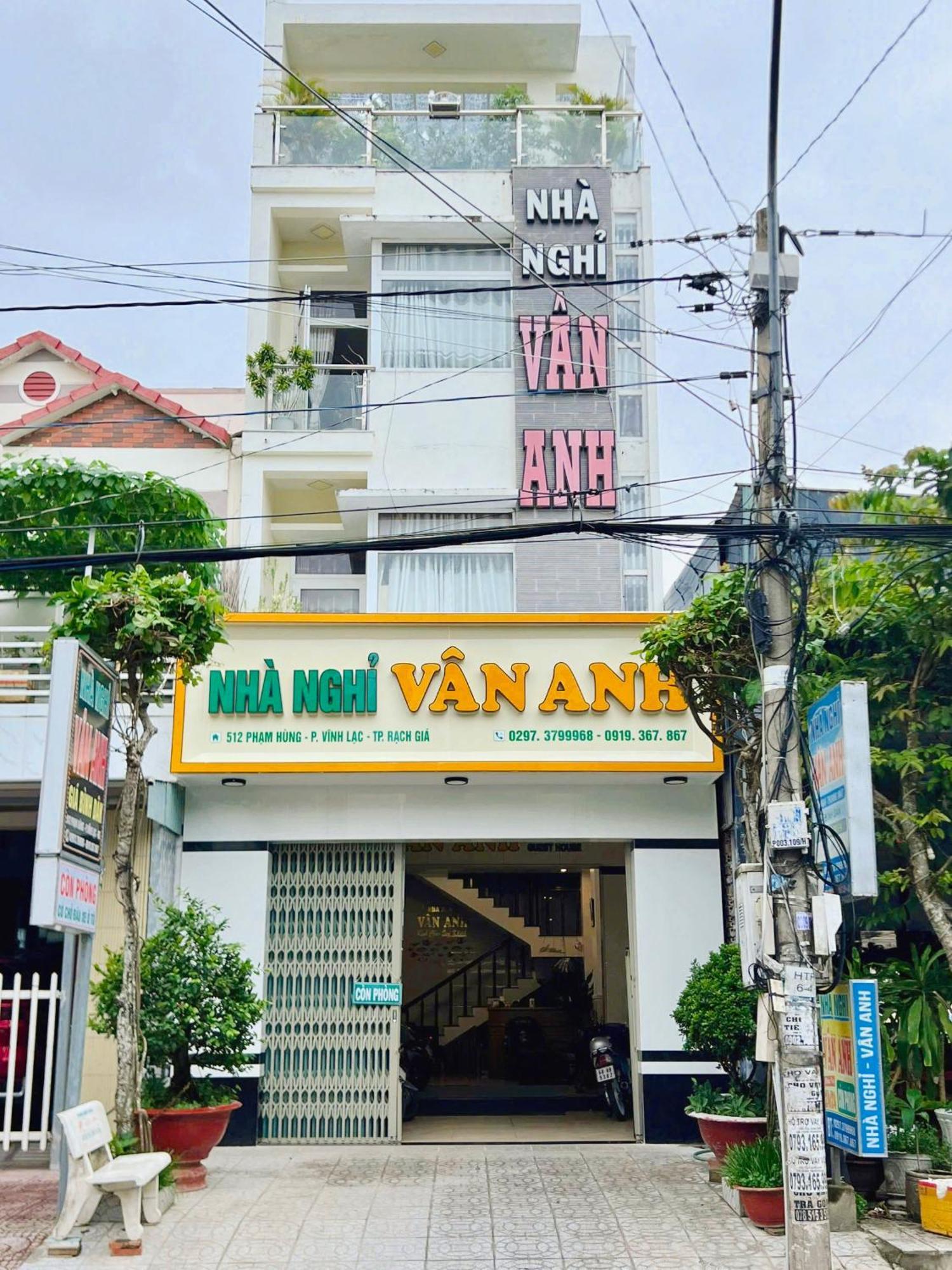 Nha Nghi Van Anh Ap Rach Meo Bagian luar foto
