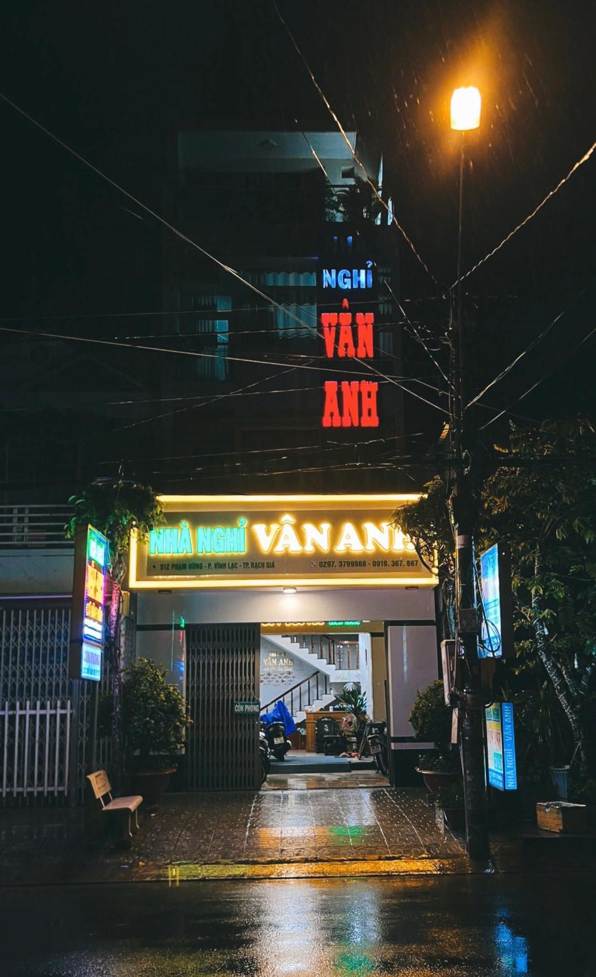 Nha Nghi Van Anh Ap Rach Meo Bagian luar foto
